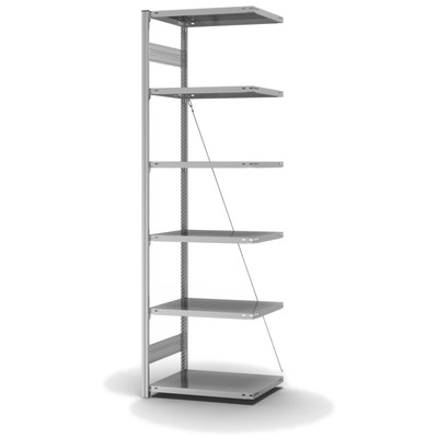 Produktbild: Fachbodenregal Stecksystem Anbaufeld Produktbild: Fachbodenregal Stecksystem Anbaufeld