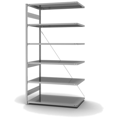 Produktbild: Fachbodenregal Anbauregal Produktbild: Fachbodenregal Anbauregal