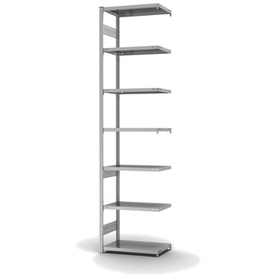 Produktbild: Fachbodenregal Stecksystem Anbaufeld Produktbild: Fachbodenregal Stecksystem Anbaufeld