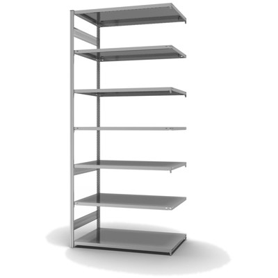 Produktbild: Fachbodenregal Anbauregal Produktbild: Fachbodenregal Anbauregal