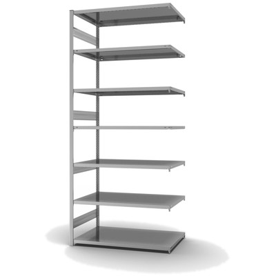 Produktbild: Fachbodenregal Anbauregal Produktbild: Fachbodenregal Anbauregal