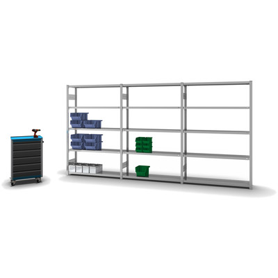 Produktbild: Fachbodenregal Grundregal Produktbild: Fachbodenregal Grundregal