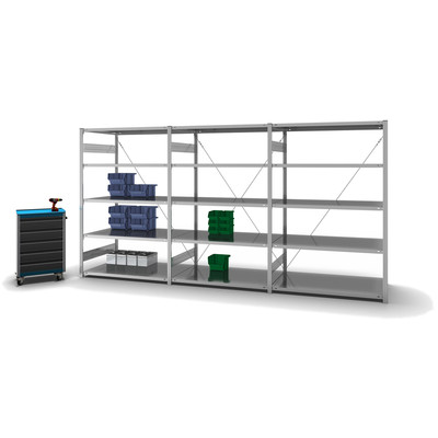 Produktbild: Fachbodenregal Grundregal Produktbild: Fachbodenregal Grundregal