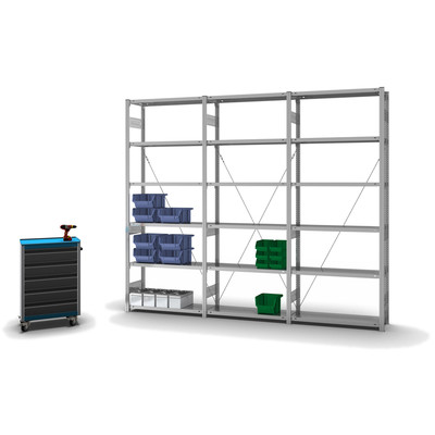 Produktbild: Fachbodenregal Grundregal Produktbild: Fachbodenregal Grundregal