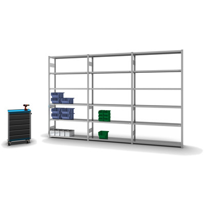 Produktbild: Fachbodenregal Grundregal Produktbild: Fachbodenregal Grundregal