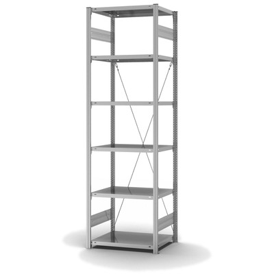 Produktbild: Fachbodenregal Stecksystem Grundfeld Produktbild: Fachbodenregal Stecksystem Grundfeld