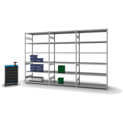 Produktbild: Fachbodenregal Grundregal Produktbild: Fachbodenregal Grundregal