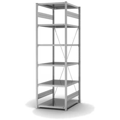 Produktbild: Fachbodenregal Stecksystem Grundfeld Produktbild: Fachbodenregal Stecksystem Grundfeld