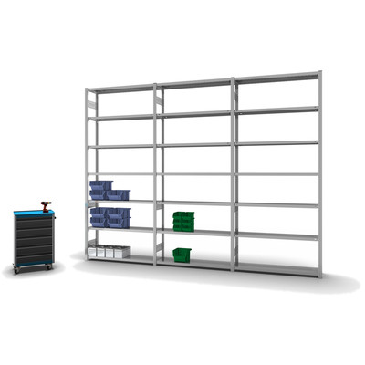 Produktbild: Fachbodenregal Grundregal Produktbild: Fachbodenregal Grundregal