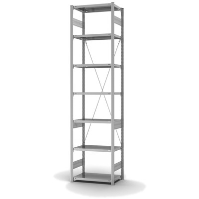 Produktbild: Fachbodenregal Stecksystem Grundfeld Produktbild: Fachbodenregal Stecksystem Grundfeld