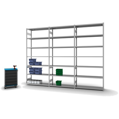 Produktbild: Fachbodenregal Grundregal Produktbild: Fachbodenregal Grundregal