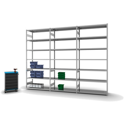 Produktbild: Fachbodenregal Grundregal Produktbild: Fachbodenregal Grundregal