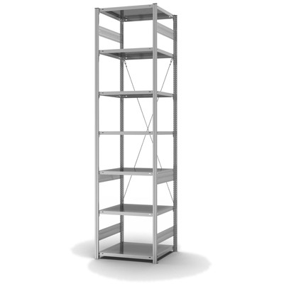 Produktbild: Fachbodenregal Stecksystem Grundfeld Produktbild: Fachbodenregal Stecksystem Grundfeld