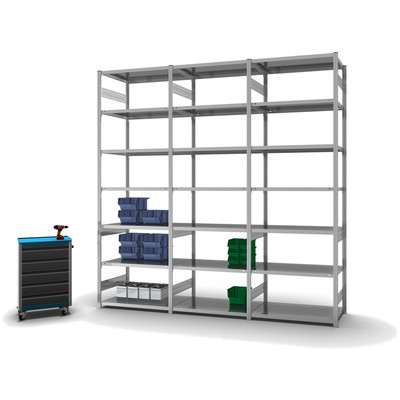 Produktbild: Fachbodenregal Grundregal Produktbild: Fachbodenregal Grundregal