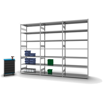 Produktbild: Fachbodenregal Grundregal Produktbild: Fachbodenregal Grundregal