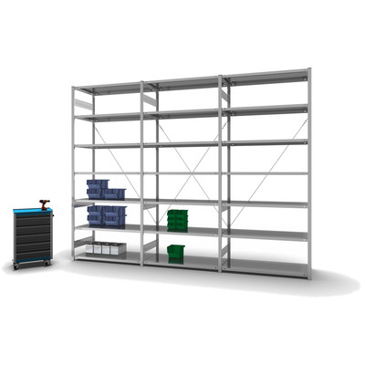 Produktbild: Fachbodenregal Grundregal Produktbild: Fachbodenregal Grundregal