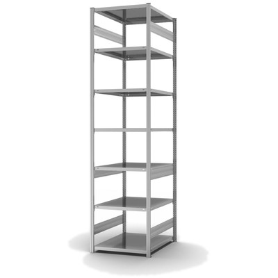 Produktbild: Fachbodenregal Stecksystem Grundfeld Produktbild: Fachbodenregal Stecksystem Grundfeld