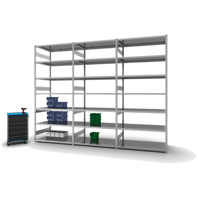 Produktbild: Fachbodenregal Grundregal Produktbild: Fachbodenregal Grundregal