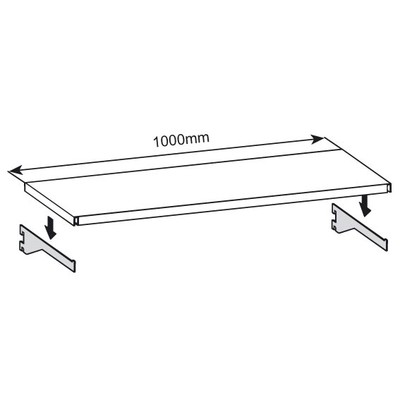 Produktbild: Konsolträger - 275 mm tief