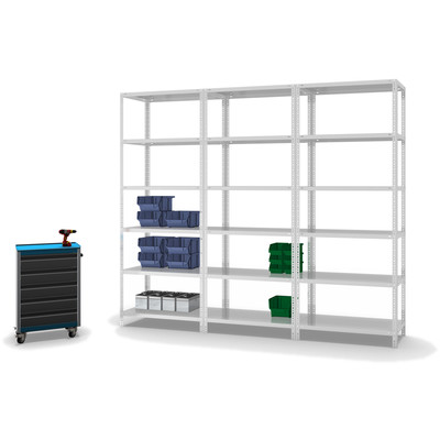 Produktbild: Fachbodenregal Grundregal Produktbild: Fachbodenregal Grundregal