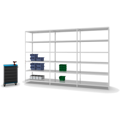 Produktbild: Fachbodenregal Grundregal Produktbild: Fachbodenregal Grundregal