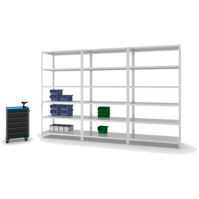 Produktbild: Fachbodenregal Grundregal Produktbild: Fachbodenregal Grundregal