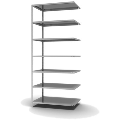 Produktbild: Fachbodenregal Anbauregal Produktbild: Fachbodenregal Anbauregal