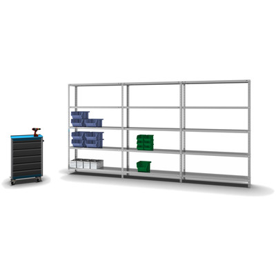 Produktbild: Fachbodenregal Grundregal Produktbild: Fachbodenregal Grundregal