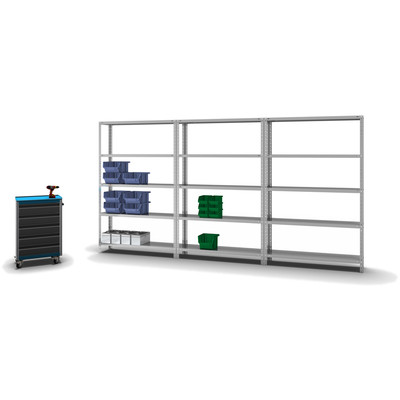 Produktbild: Fachbodenregal Grundregal Produktbild: Fachbodenregal Grundregal