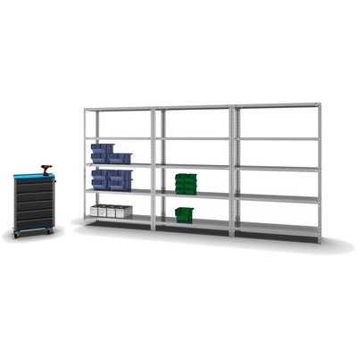 Produktbild: Fachbodenregal Grundregal Produktbild: Fachbodenregal Grundregal