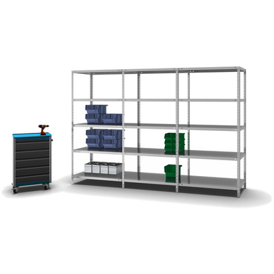 Produktbild: Fachbodenregal Grundregal Produktbild: Fachbodenregal Grundregal