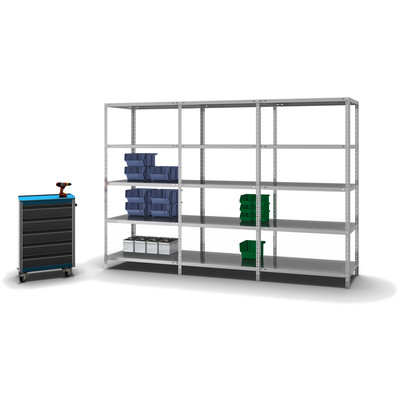 Produktbild: Fachbodenregal Grundregal Produktbild: Fachbodenregal Grundregal