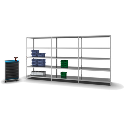 Produktbild: Fachbodenregal Grundregal Produktbild: Fachbodenregal Grundregal