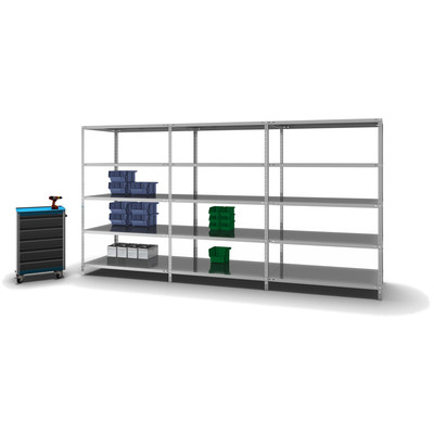 Produktbild: Fachbodenregal Grundregal Produktbild: Fachbodenregal Grundregal