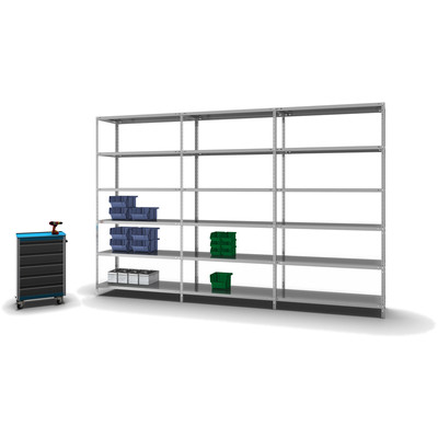 Produktbild: Fachbodenregal Grundregal Produktbild: Fachbodenregal Grundregal