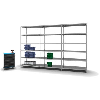 Produktbild: Fachbodenregal Grundregal Produktbild: Fachbodenregal Grundregal