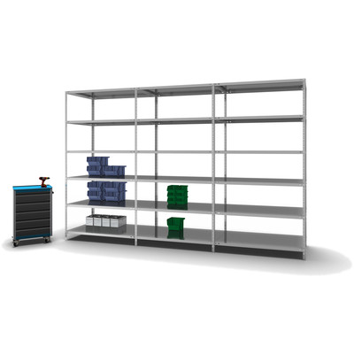 Produktbild: Fachbodenregal Grundregal Produktbild: Fachbodenregal Grundregal