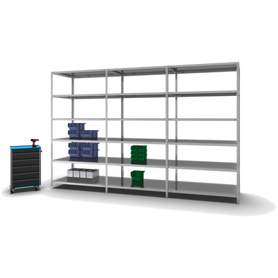 Produktbild: Fachbodenregal Grundregal Produktbild: Fachbodenregal Grundregal