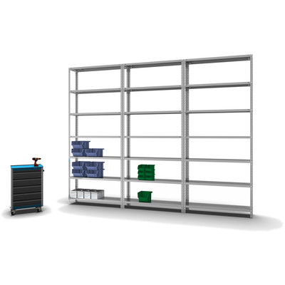 Produktbild: Fachbodenregal Grundregal Produktbild: Fachbodenregal Grundregal