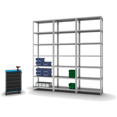 Produktbild: Fachbodenregal Grundregal Produktbild: Fachbodenregal Grundregal