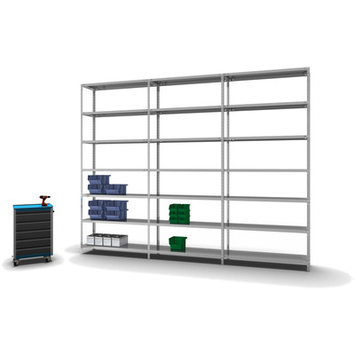 Produktbild: Fachbodenregal Grundregal Produktbild: Fachbodenregal Grundregal