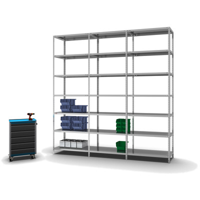 Produktbild: Fachbodenregal Grundregal Produktbild: Fachbodenregal Grundregal