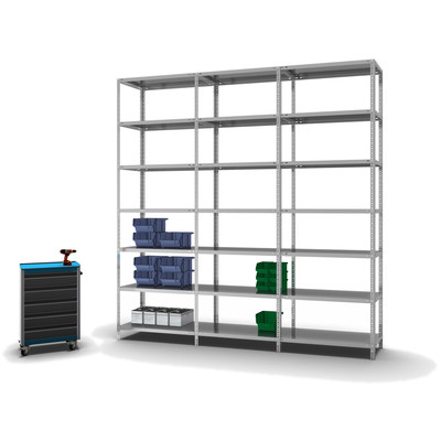 Produktbild: Fachbodenregal Grundregal Produktbild: Fachbodenregal Grundregal