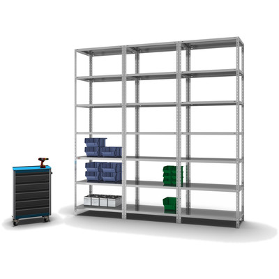 Produktbild: Fachbodenregal Grundregal Produktbild: Fachbodenregal Grundregal