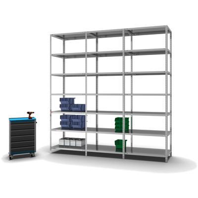 Produktbild: Fachbodenregal Grundregal Produktbild: Fachbodenregal Grundregal