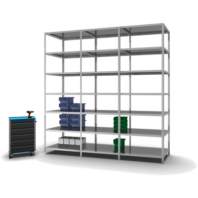 Produktbild: Fachbodenregal Grundregal Produktbild: Fachbodenregal Grundregal