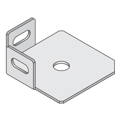 Produktbild Stahl-Fußplatte L-Form Produktbild Stahl-Fußplatte L-Form