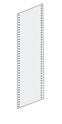 Produktbild Seitenwand - Passend für Regalhöhe 2000 mm Produktbild Seitenwand - Passend für Regalhöhe 2000 mm